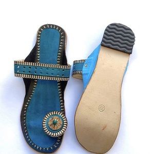authentic hand made Indian dress slippers